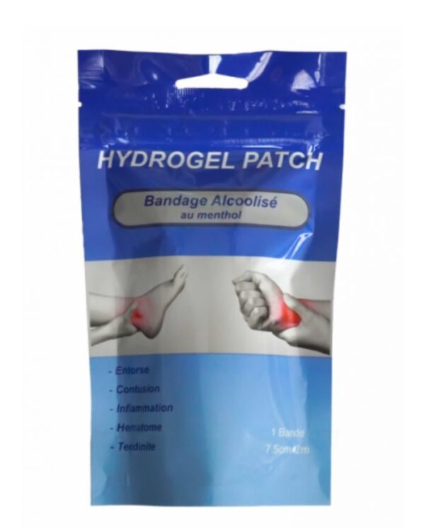 Hydrogel patch bandage alcoolise 7.5cm*2m