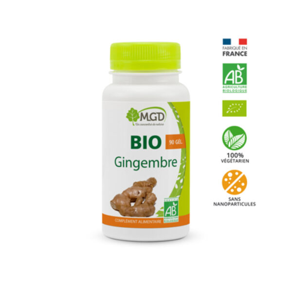 Mgd Gingembre 90 gelules