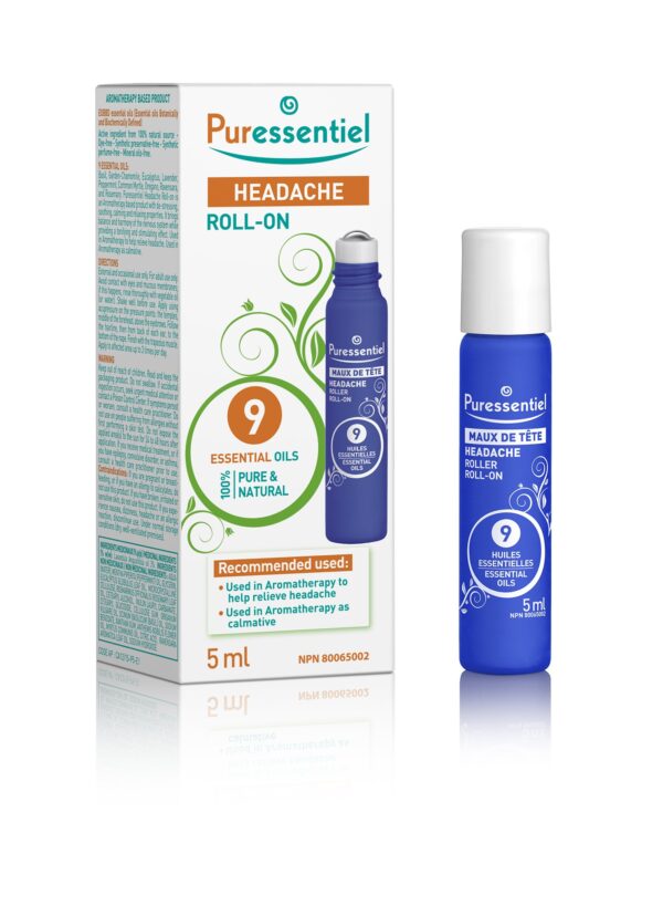 Puress Maux De Tete roller 9 H.E 5ml