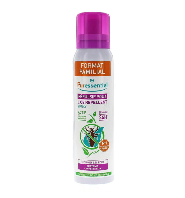 Puress anti poux spray répulsif 24h 200ml