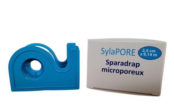 Sylapore Sparadrap Micropopreux 2.5cm*9.14m